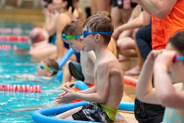 The 36th annual LSA Lions Swimarathon involved hundreds of swimmers in teams looking to raise thousands of pounds for chosen charities. Photo: Kelvin Lister-Stuttard