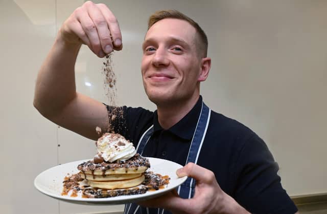 Head chef Josh Lynch.