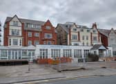 The site of the two hotels on St Annes' South Promenade