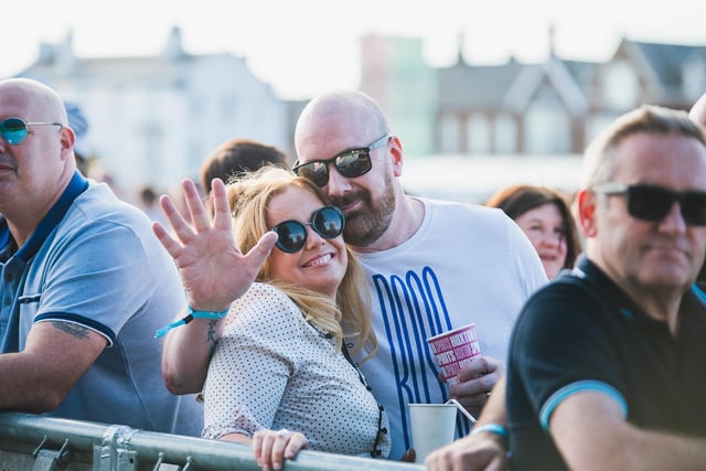Fans packed onto the Green despite Tears for Fears having to pull out at the last minute due to an injury. Music lovers were then invited by organisers to join the party to see Alison Moyet and Natalie Imbruglia for free