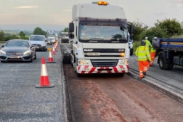 National Highways: North-West have outlined a multi-million-pound package of wear and tear repairs and improvements, including to roads in Lancashire. Image: National Highways: North-West