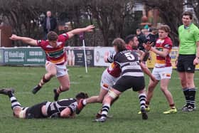 Action from Fylde RFC's 19-19 draw with Sedgley Park Picture: CHRIS FARROW/ FYLDE RFC