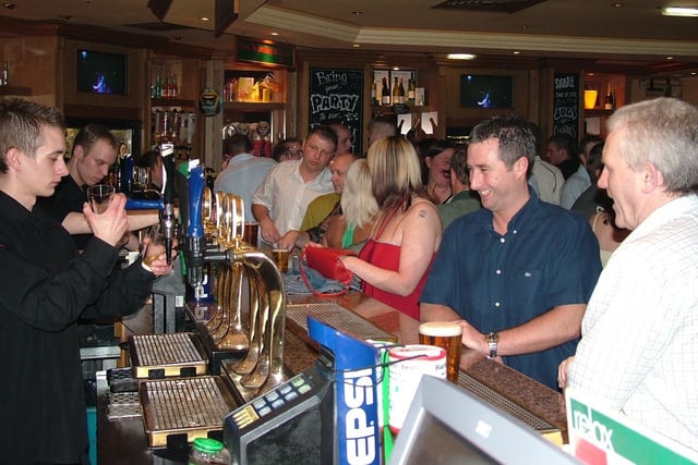 This photo was taken in April 2005 at The Litten Tree