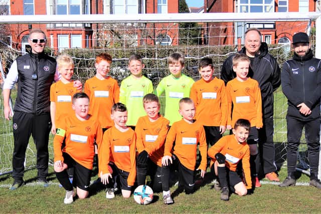 The YMCA Panthers Under-9s team Picture: Karen Tebbutt
