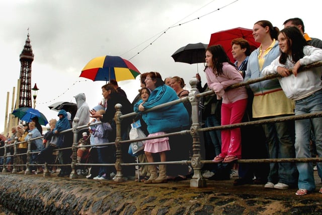 The crowds watching the air show in 2006 - are you pictured?