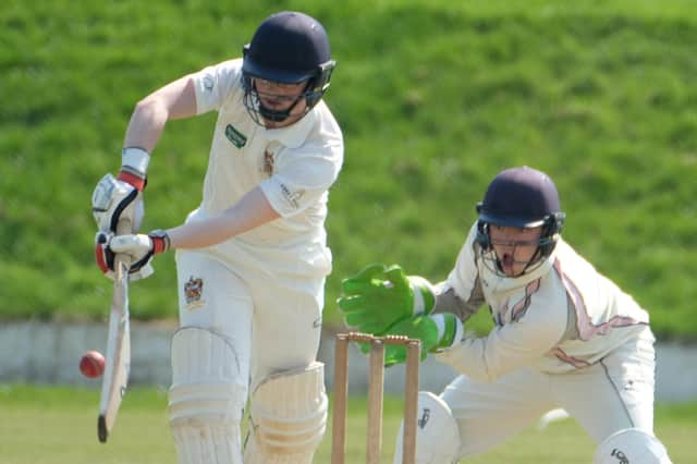Ben Howarth (keeping wicket) is Blackpool CC's new full-time captain Picture: Martin Bostock