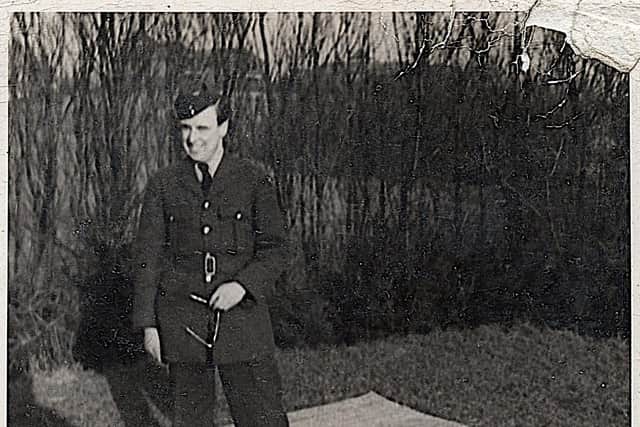 Frank Lucas in his RAF uniform