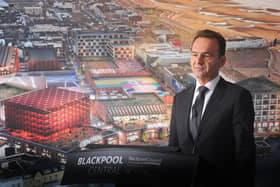 Launch of Blackpool Central.  Pictured is Norbert Reichart