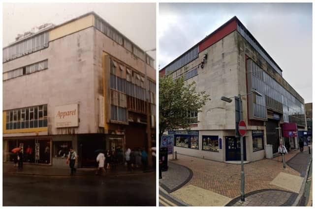 From Apparel to JB Christie Jewellers - the buiding is still familiar