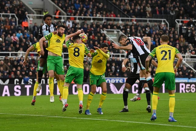 Newcastle United have seen the most VAR decisions go against them in the league this season. VAR has overturned three penalty decisions against Newcastle this season with only one overturned decision, coming against Norwich City, going in their favour.