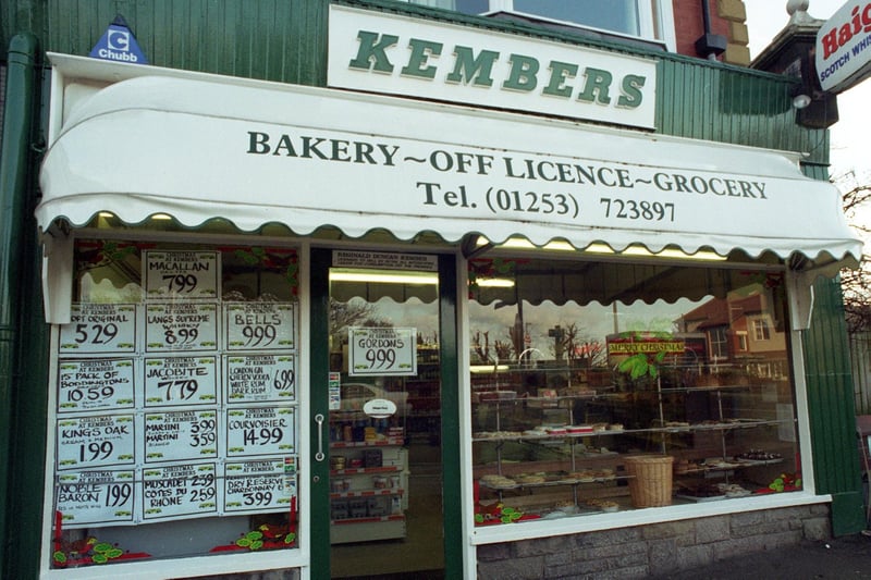 Kembers Off Licence Grocery Shop in 1997