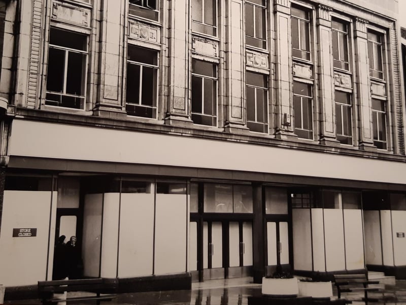 Marks and Spencer in Church Street, January 1978
