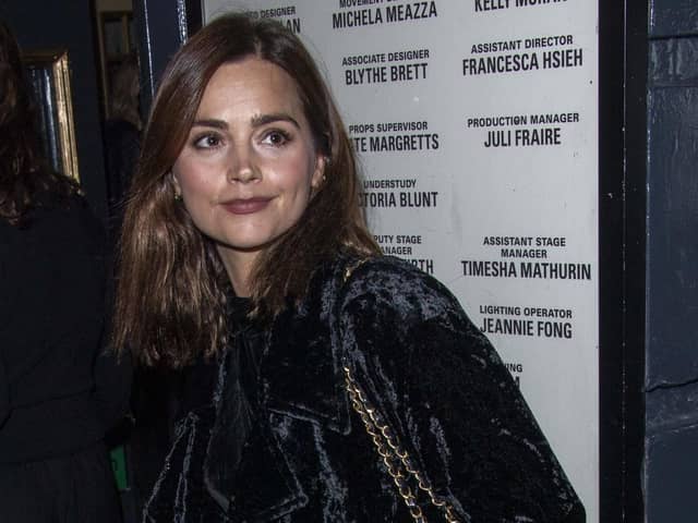 Jenna Coleman arrives at the  Duke Of York’s Theatre on September 21, 2023 in London, England. (Photo by Stuart C. Wilson/Getty Images)