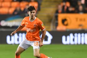 Charlie Patino spent time with Blackpool last season (Photographer Dave Howarth/CameraSport)