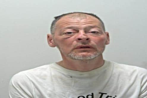Reginald Brown was jailed for eight weeks after he admitted to breaching his criminal behaviour order three times (Credit: Lancashire Police)