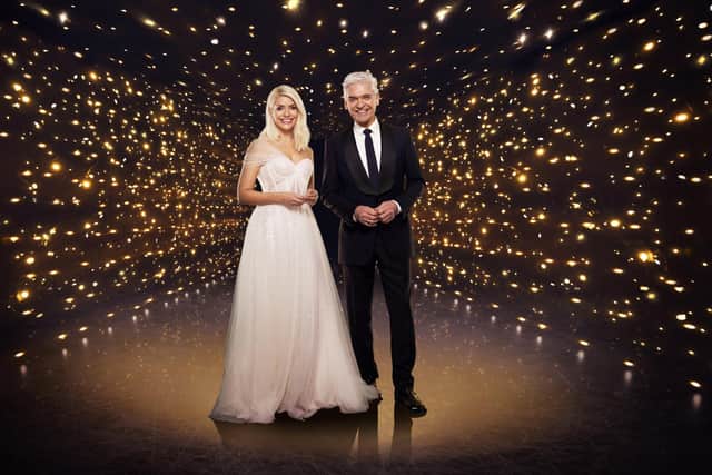 Dancing on Ice presenters Holly Willoughby and Phillip Schofield