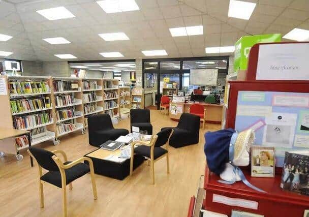 Sixty-four Lancashire libraries have been earmarked to become a "warm hub"