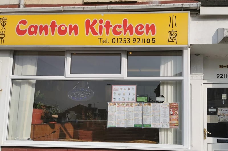 Canton Kitchen at 79-81 Caunce Street, Blackpool; rated on October 22