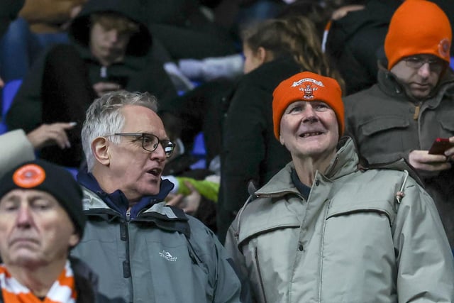 Seasiders supporters enjoyed their trip to Reading.