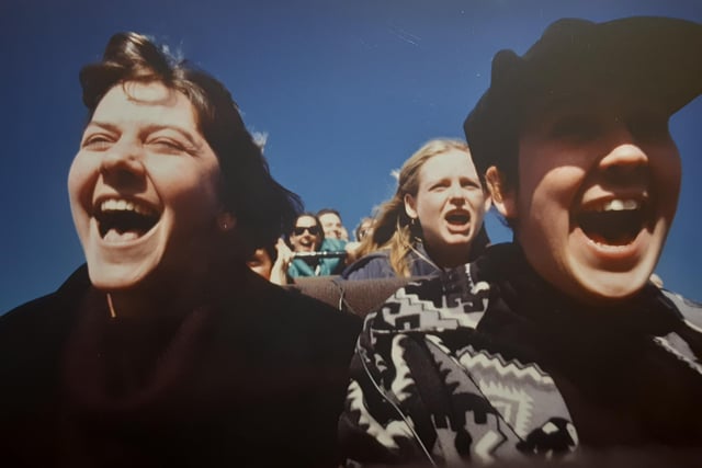 Their faces say it all - this is what the Pleasure Beach is all about