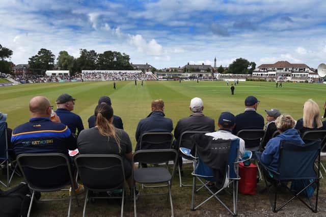 Spectators were treated to a thrilling contest between Lancashire and Northamptonshire at Stanley Park