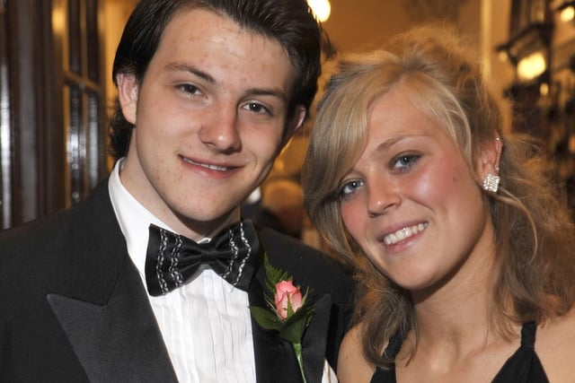 Rossall School ball at the Imperial Hotel, Blackpool - Nicholas Kramheller and Elizabeth Hall