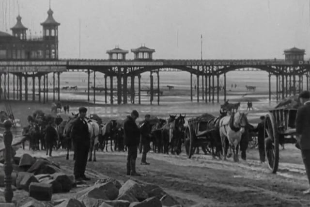 Blackpool Promenade extension, 1905. Courtesy of British Film Institute
www.player.bfi.rog.uk/britain-on-film
