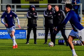 AFC Fylde's coaching team witnessed another defeat last weekend Picture: AFC Fylde