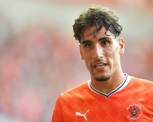 Corbeanu's loan at Bloomfield Road was cut short at the start of January