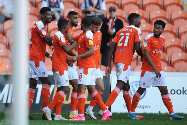 CJ Hamilton scored a brace in a 2-0 victory over Swindon Town at Bloomfield Road.