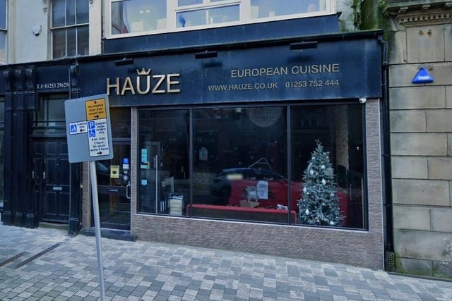 Hauze on Talbot Road has a rating of 4.7 out of 5 from 308 Google reviews. Telephone 01253 752444