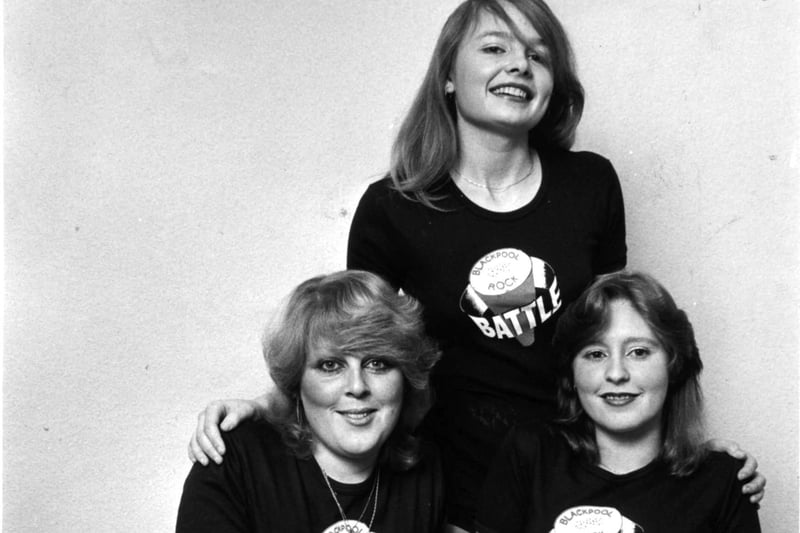 Gazette Rock Battle Chicks - Barbara Hunt, Lynne Blaylock and Beverley Hurst