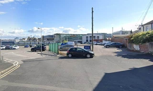 The current entrance to Banks Street Car Park (picture from Google)