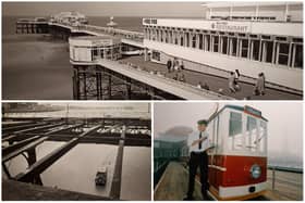 Scenes from Blackpool North Pier bring the decades of the 80s and 90s into focus