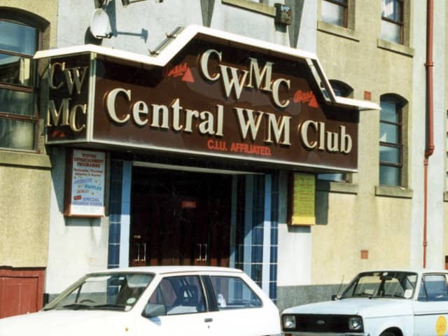 Blackpool Central Working Men's Club in 2000