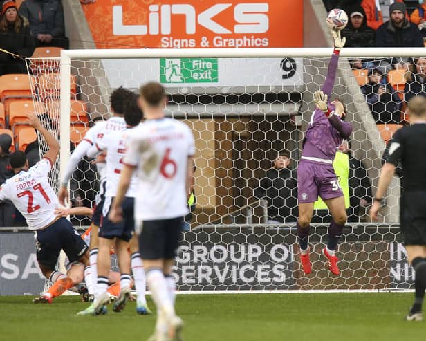 Harry Tyrer has grown in confidence throughout the season, and made himself a target for Blackpool in the longer-term.