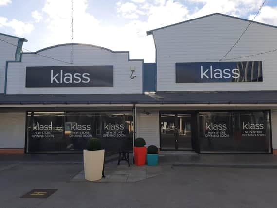The new Klass Clothing ladies fashion  store is open at the Affinity Lancashire site in Fleetwood in December.