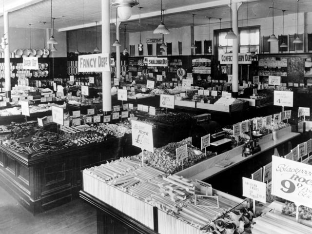 Marks and Spencers ground floor sales... 1930s style