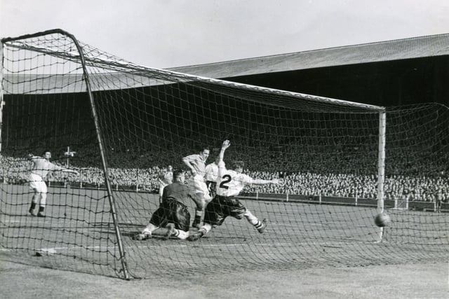 Billy Perry scores Blackpool's winning goal in stoppage time