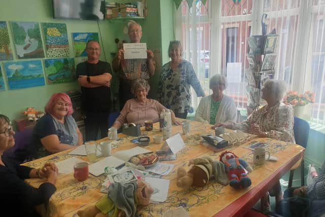 Members of Layton Community House which has secured a grant for three years funding