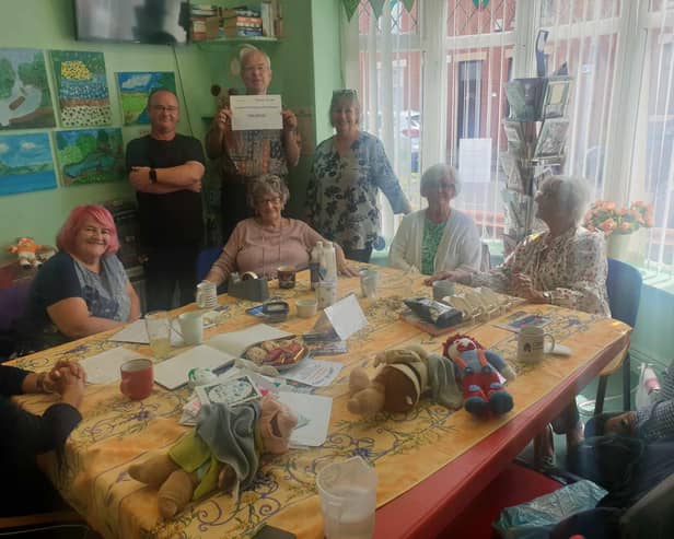 Members of Layton Community House which has secured a grant for three years funding