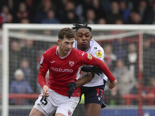 Jensen Weir has joined Blackpool on a season-long loan (Photographer Lee Parker/CameraSport)