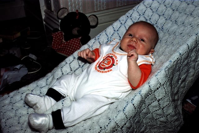 Joshua Brownwood was the latest addition to his football mad family. At the time, 1997, he had been a Blackpool FC fan for seven weeks