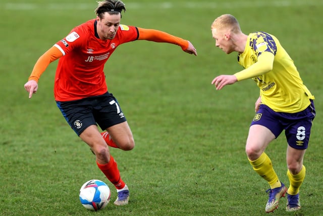 The 27-year-old's Luton future has yet to be decided, with a decision unlikely to be made until after their play-off campaign. The forward, who can also play out wide, has scored 13 times in 41 appearances this season.