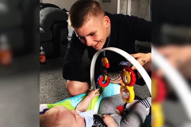 Colby and his nephew Max