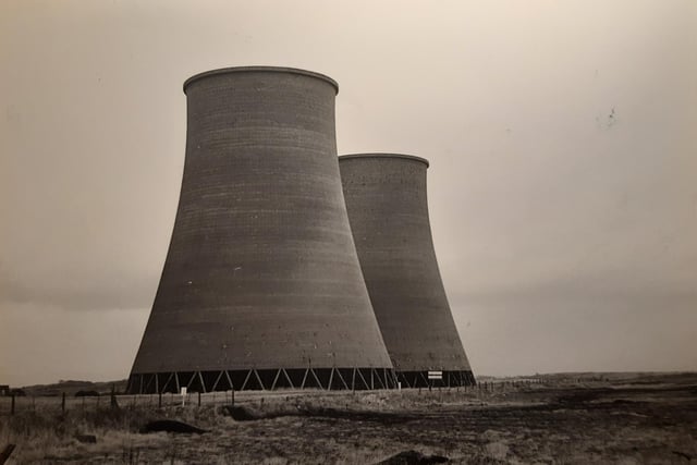 The imposing cooling towers at Fleetwood Power Station ruled the landscape for almost 50 years - and they changed it in an instant when they fell to the ground