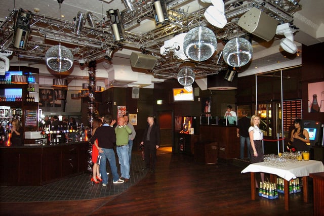 This was the reopening of Yates's Wine Lodge following refurbishment in 2009