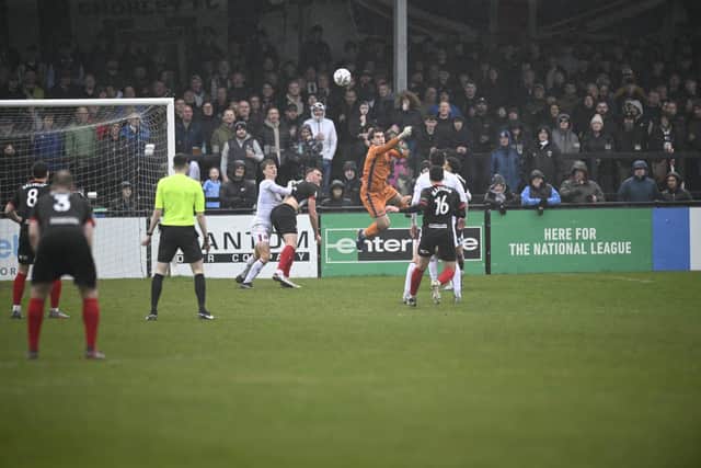 AFC Fylde lost 2-0 at Chorley (photo: Steve McLellan)