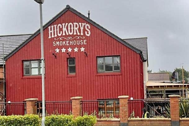 The renovation of the former Iron Horse pub into a Hickory's Smokehouse is nearing completion and an opening date has been set for Monday, September 25. (Picture by Hickory's Smokehouse)