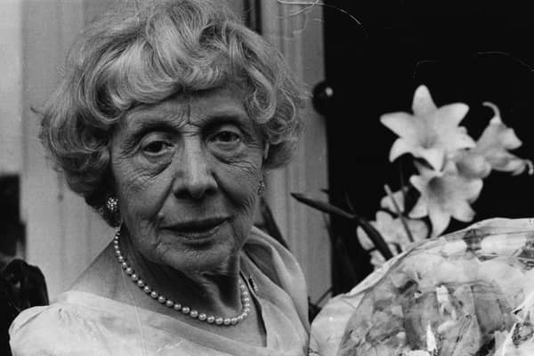 Dame Edith Evans OBE pictured in 1970